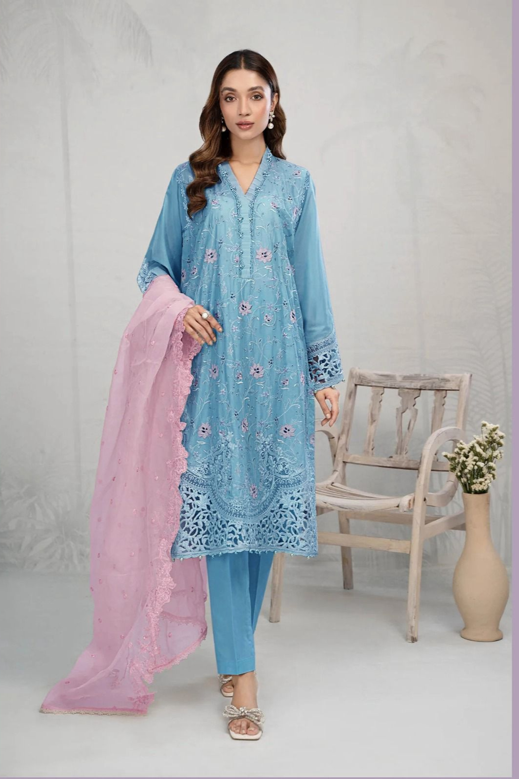 Maria b Embrodry And fancy Collection eid fastival