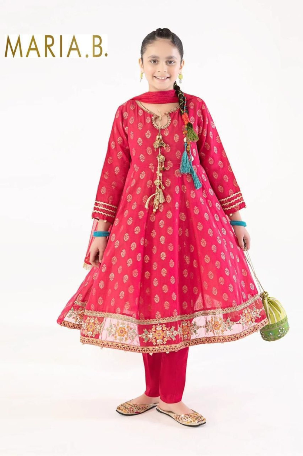 Collection Unstich Fabric 8 to 12 Year Old Eid Collection By style libas