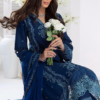 BRAND NAME:AZURE LAWN Fabric Front Full Heavy Emb Eid Collection by style libas