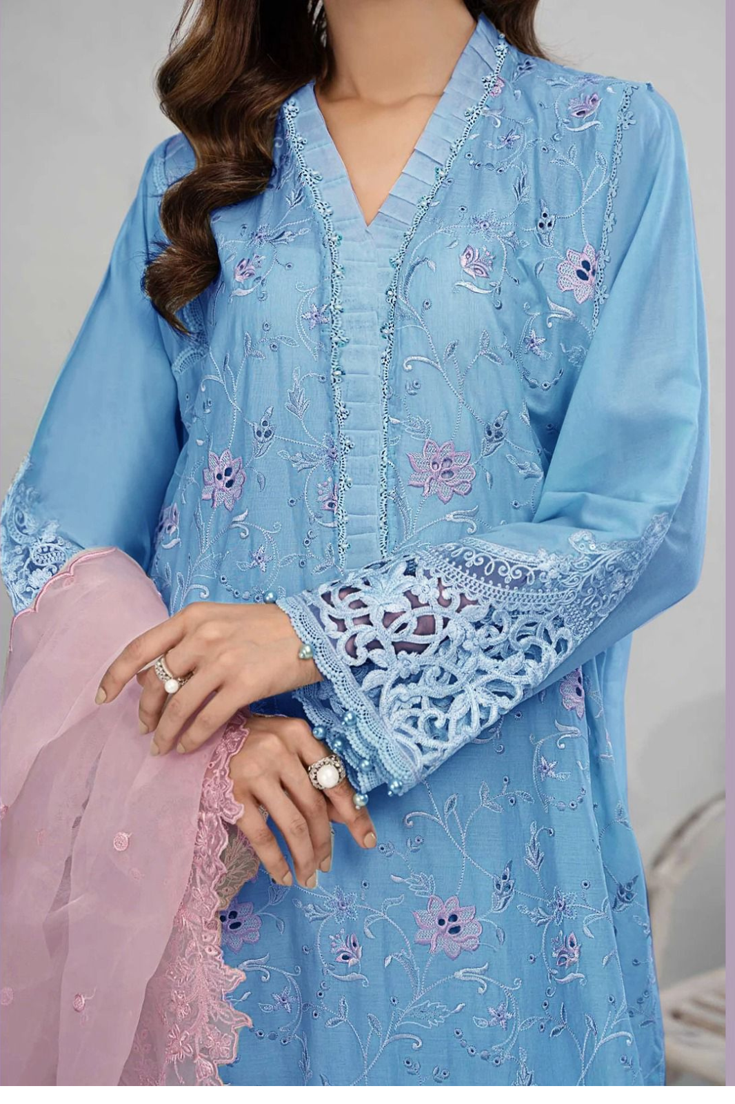 Maria b Embrodry And fancy Collection eid fastival