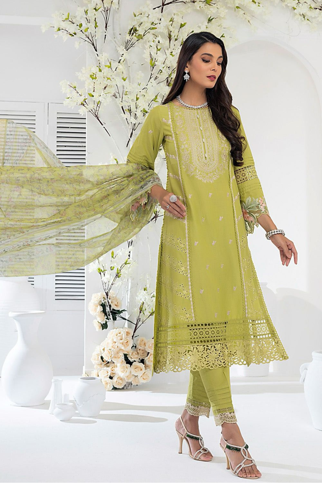 Azure-03pc unstich collection summer luxury edition by style libas