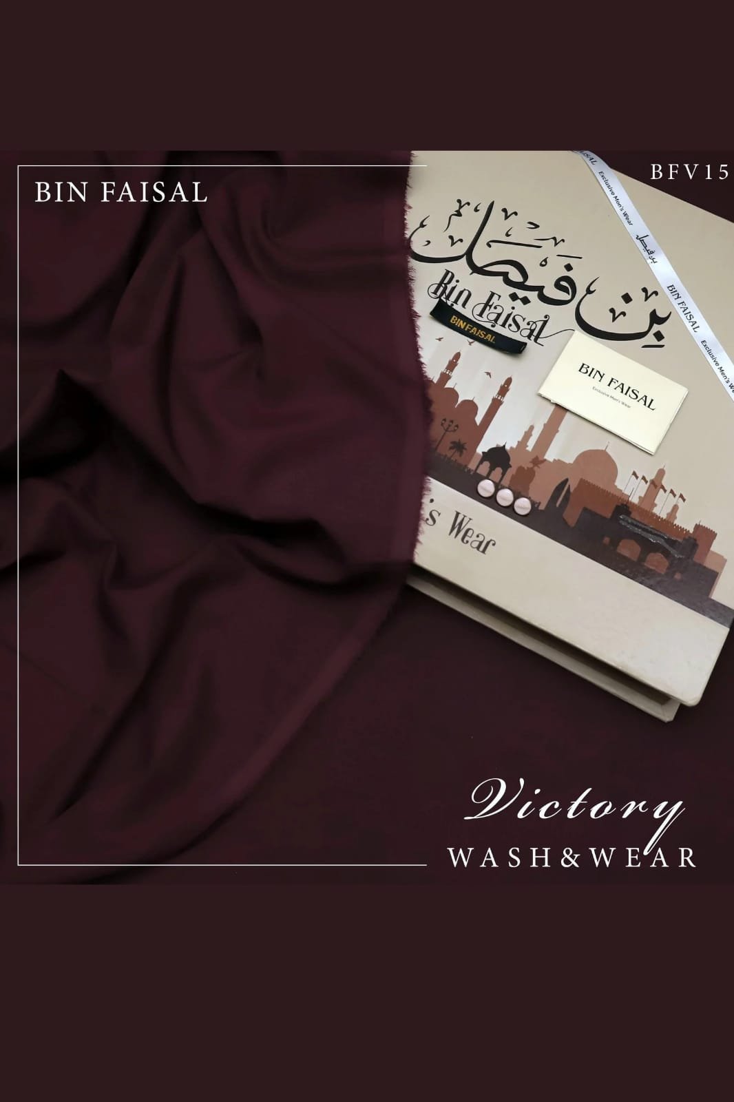 Bin Fasil Original Brand mens collection wash & wear