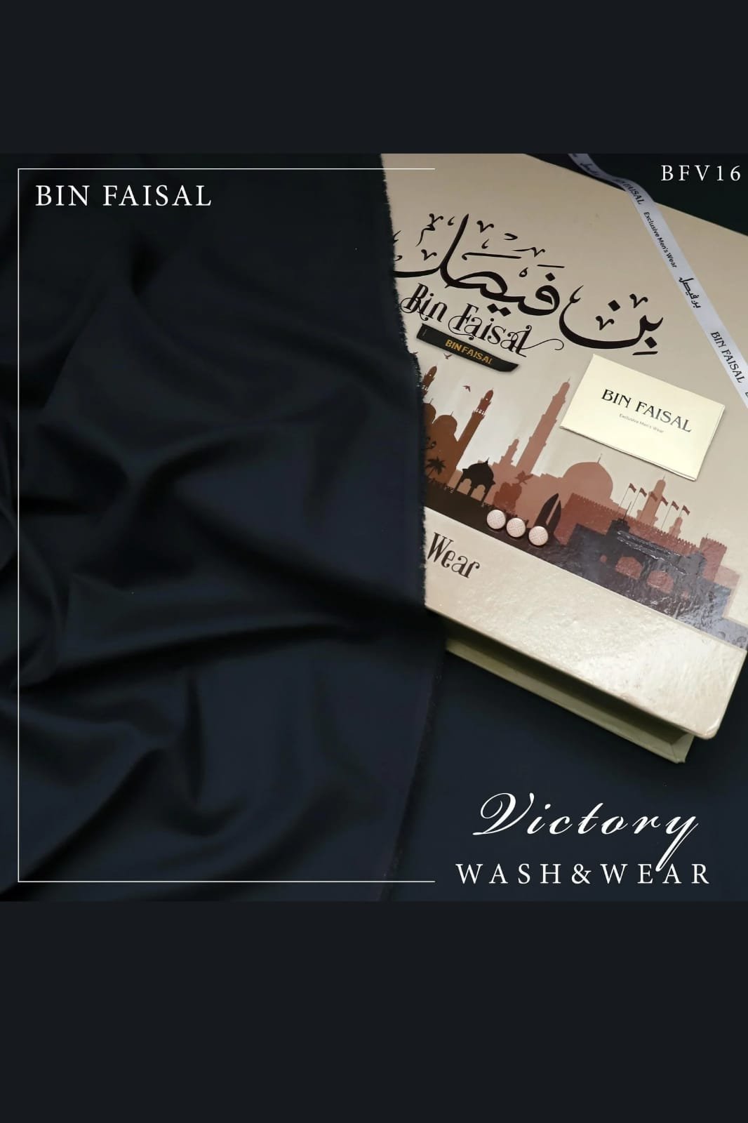 Bin Fasil Original Brand mens collection wash & wear