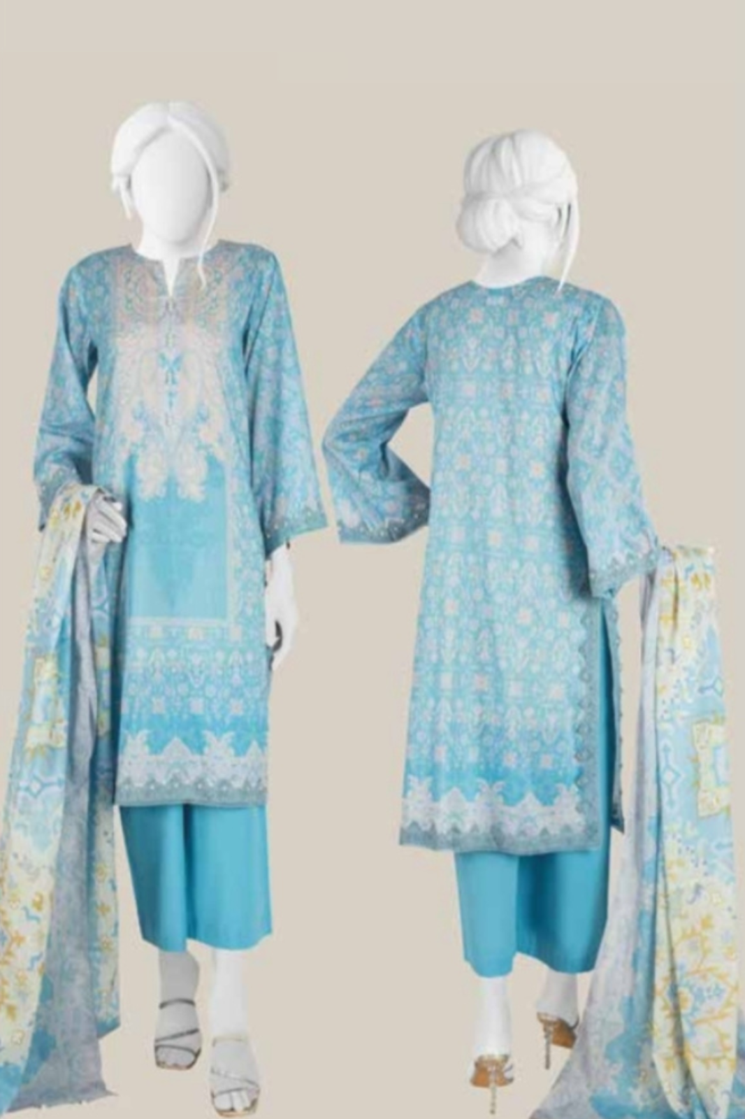 JUNAID JAMASHED l SPRING SUMMER LAWN l JLU-23-084