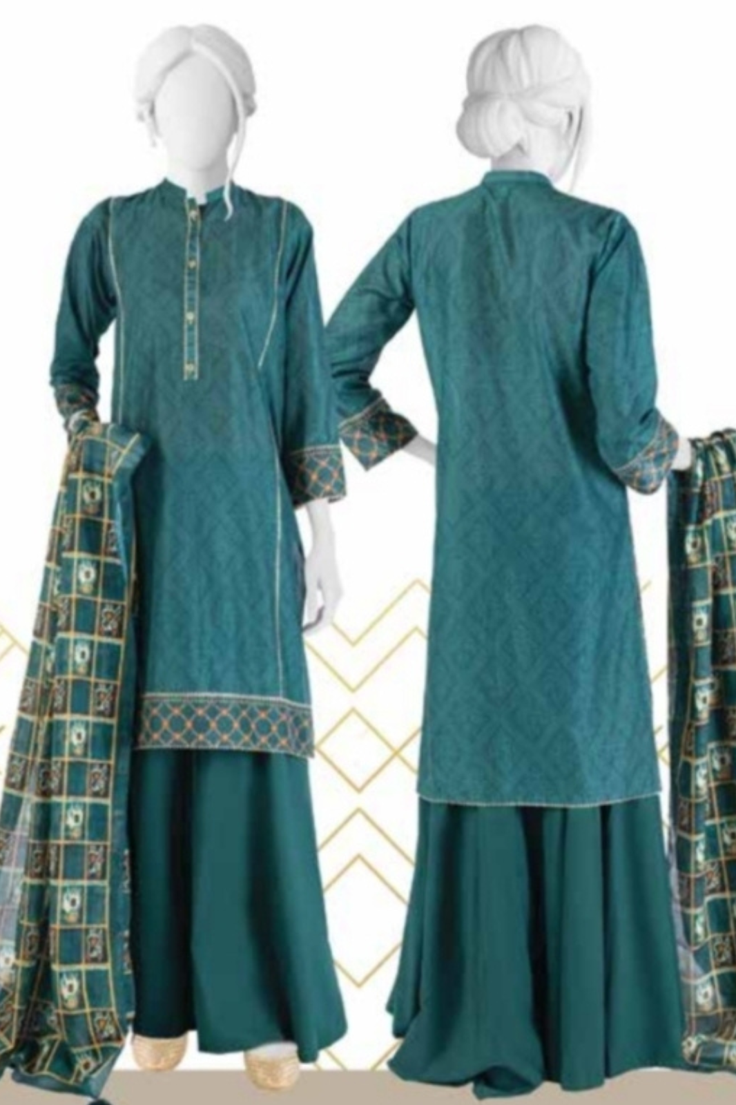 JUNAID JAMASHED l SPRING SUMMER LAWN l JLU-23-343