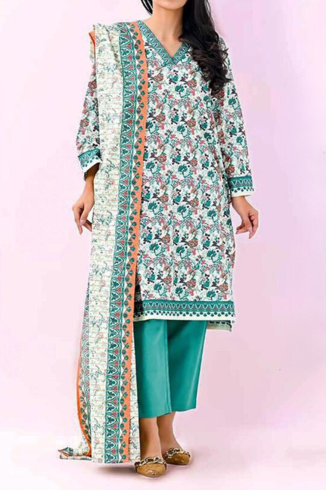 Brand : MEHAK_ Premium Qaulity Khaddar-3 Piece Printed.