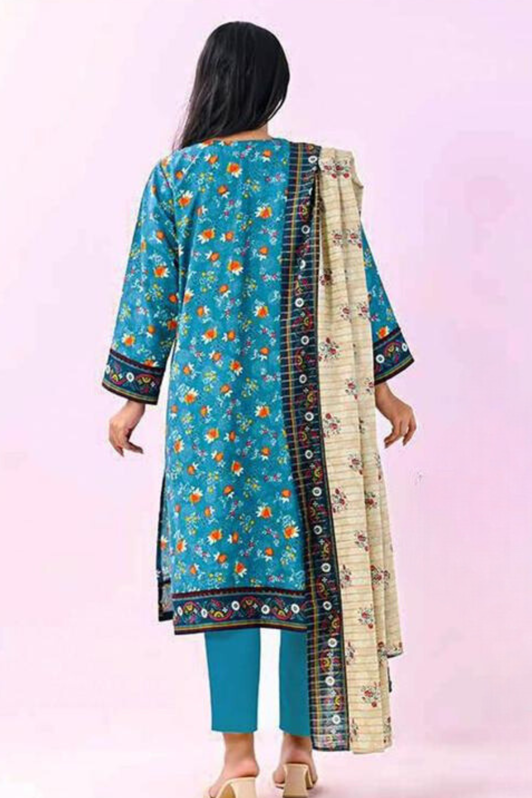 Brand : MEHAK_ Premium Qaulity Khaddar-3 Piece Printed.