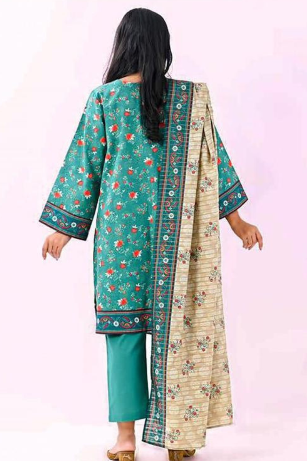 Brand : MEHAK_ Premium Qaulity Khaddar-3 Piece Printed.