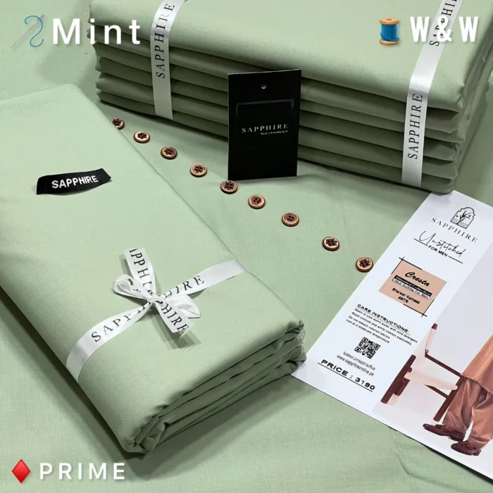 Sapphire Men's Collection wash & wear