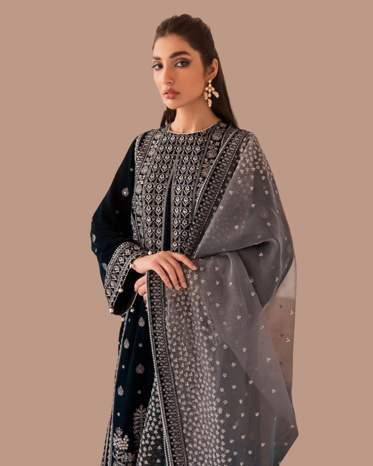 Jazmin Velvet unstitched Collection