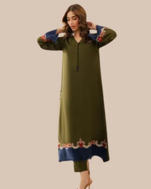 3 Piece – Qaswa Premium Dhanak Suit