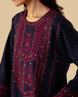 3-Piece Coco Embroidered Suit