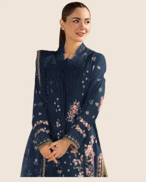 3 Piece – Maria B. Premium Dhanak Suit