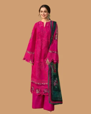 Brand Name : Saira Rizwan Design Code : D-164 Fabric Details :Embroidered Chikankari work