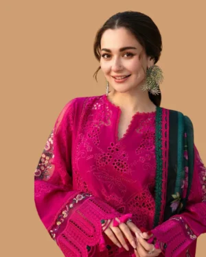 Brand Name : Saira Rizwan Design Code : D-164 Fabric Details :Embroidered Chikankari work