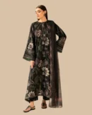 3Piece Lawn Baroque Printed Suit