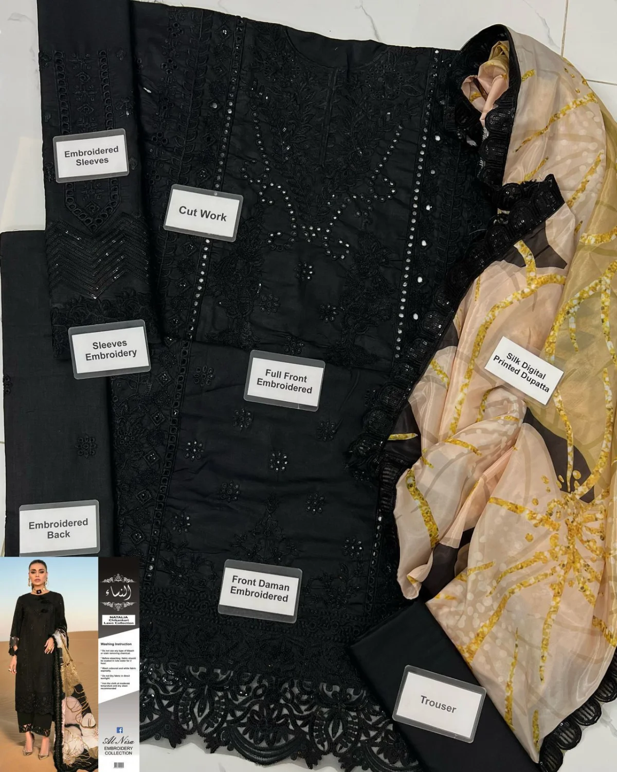 BRAND :Rangrasiya Chikankari